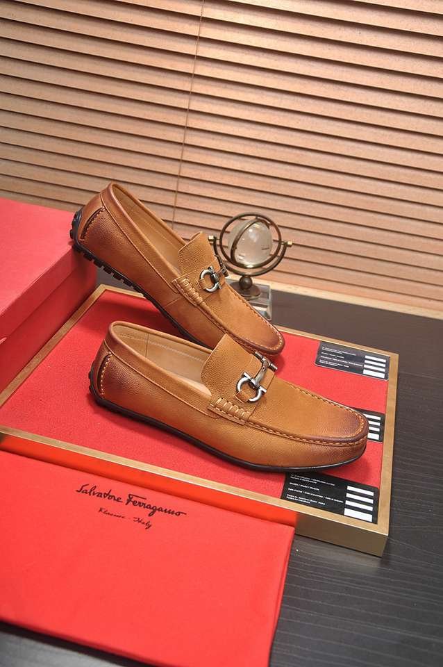 Ferragamo Leather Designer Sneakers Colorway 5 1133250-5