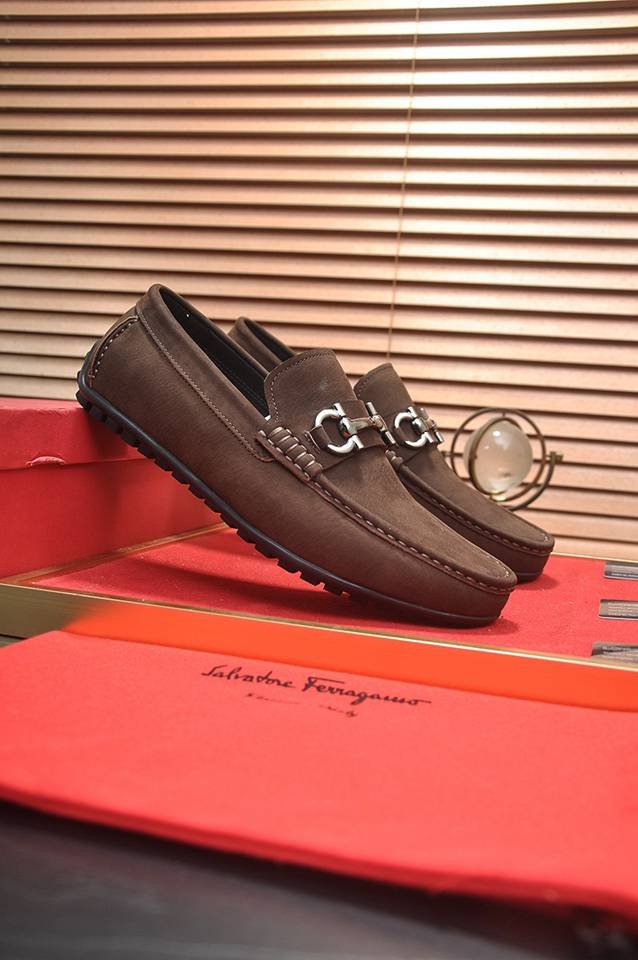 Ferragamo Leather Designer Sneakers Colorway 3 1133250-3