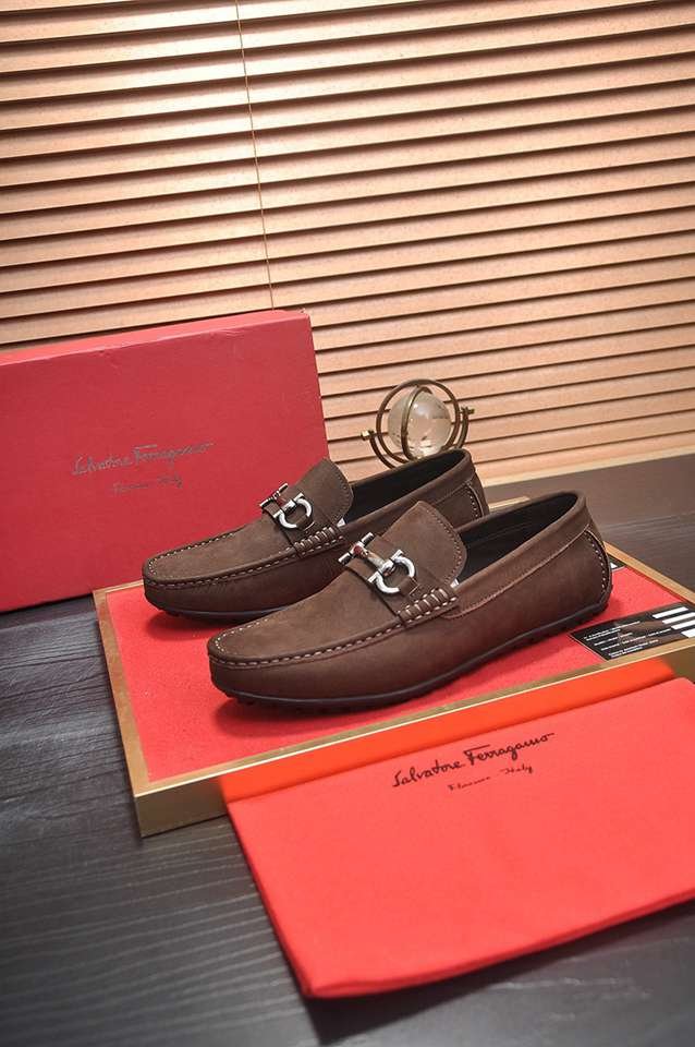 Ferragamo Leather Designer Sneakers Colorway 3 1133250-3