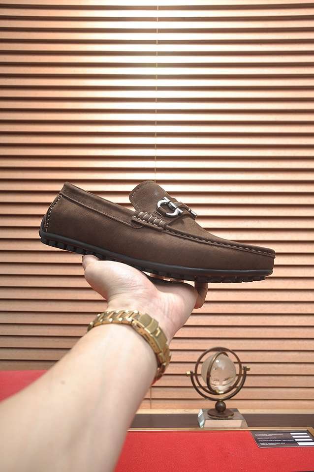 Ferragamo Leather Designer Sneakers Colorway 3 1133250-3