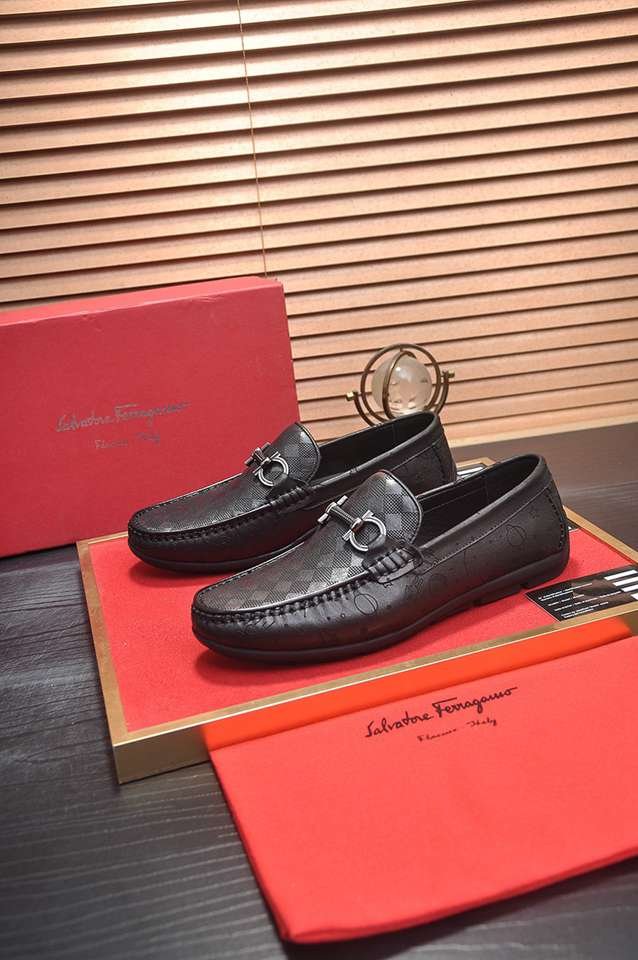 Ferragamo Leather Designer Sneakers Colorway 1 1133250-1