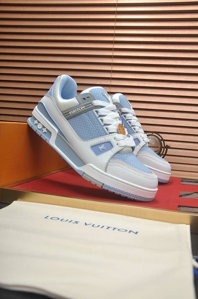 Louis Vuitton LV Trainer Court Sneakers Colorway 18 1133380-18
