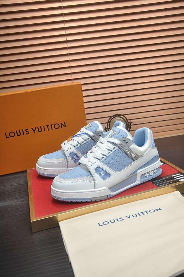 Louis Vuitton LV Trainer Court Sneakers Colorway 18 1133380-18