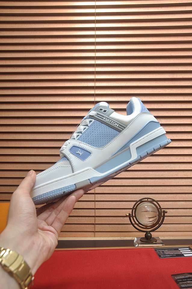 Louis Vuitton LV Trainer Court Sneakers Colorway 18 1133380-18