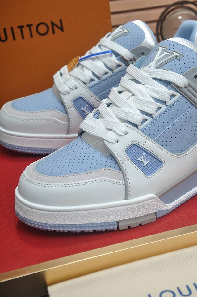 Louis Vuitton LV Trainer Court Sneakers Colorway 18 1133380-18