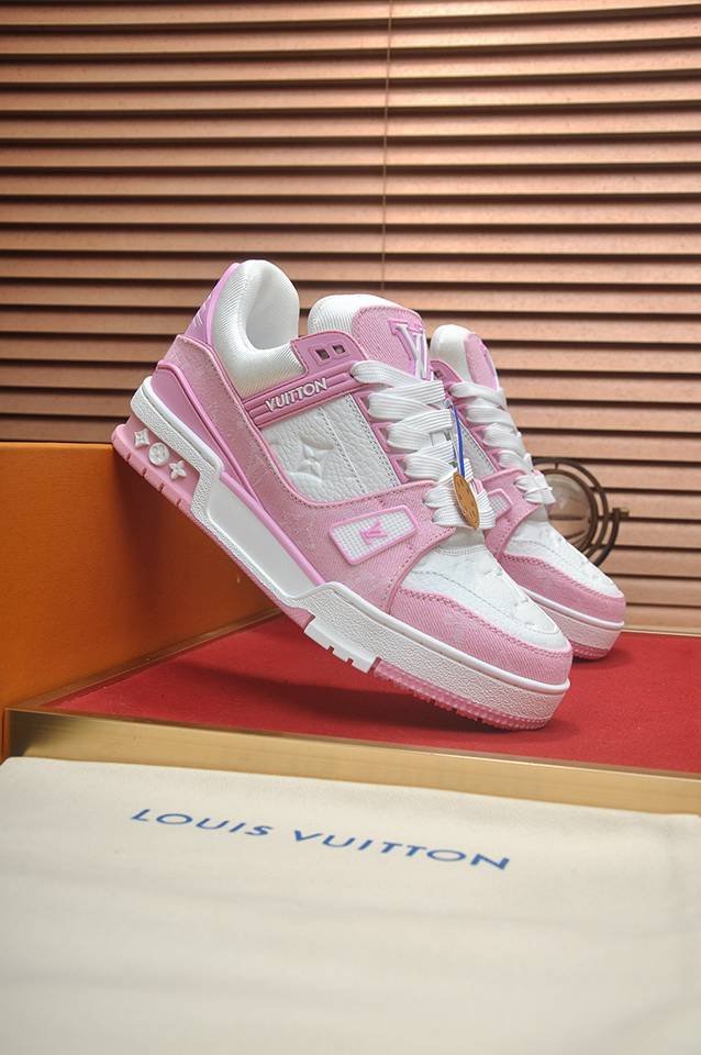 Louis Vuitton LV Trainer Court Sneakers Colorway 17 1133380-17