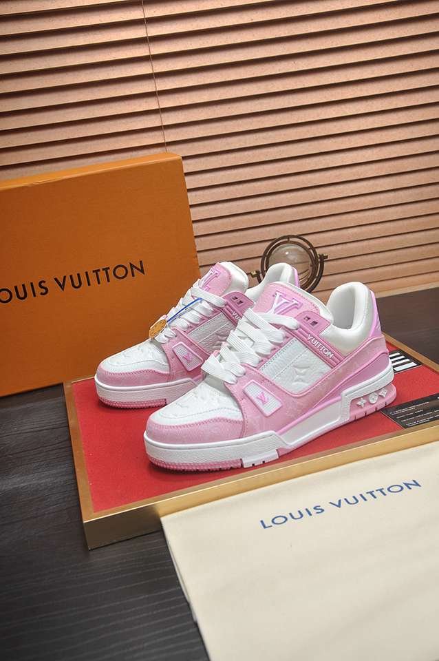 Louis Vuitton LV Trainer Court Sneakers Colorway 17 1133380-17