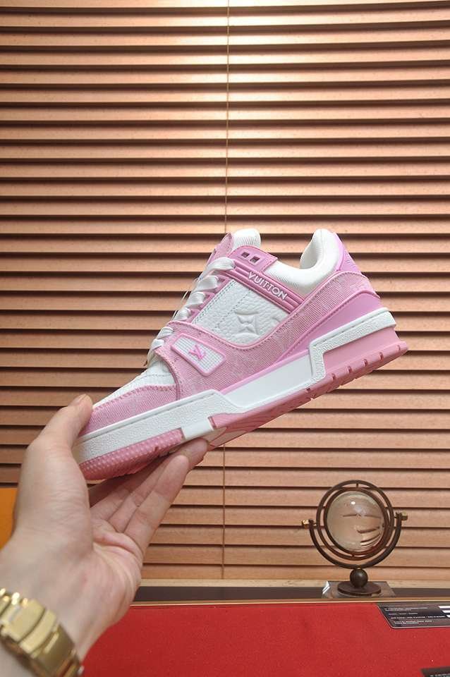 Louis Vuitton LV Trainer Court Sneakers Colorway 17 1133380-17