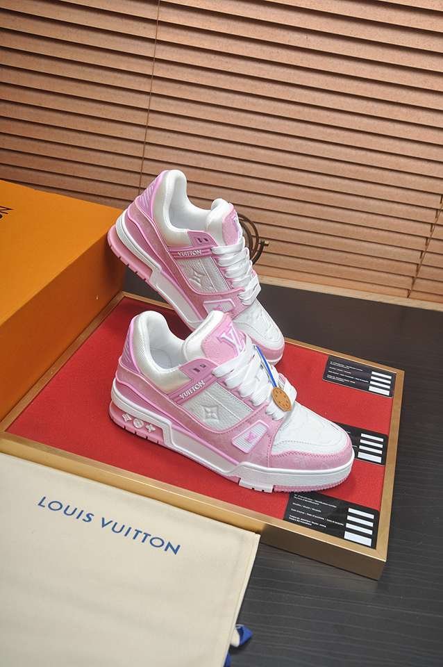 Louis Vuitton LV Trainer Court Sneakers Colorway 17 1133380-17