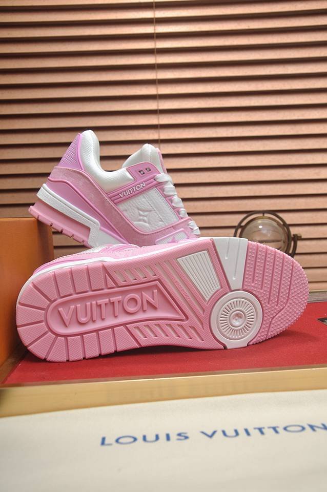Louis Vuitton LV Trainer Court Sneakers Colorway 17 1133380-17