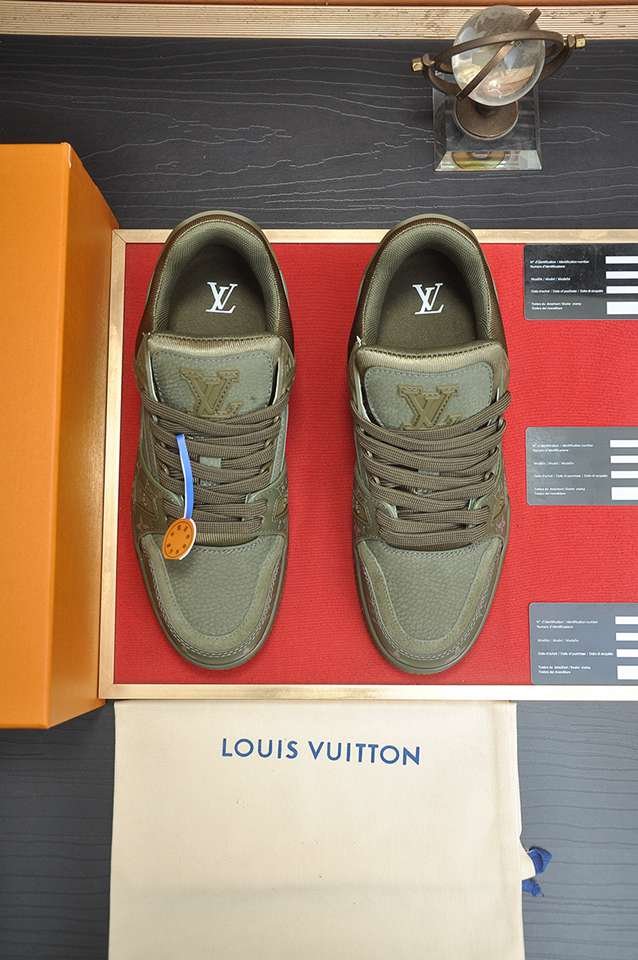 Louis Vuitton LV Trainer Court Sneakers Colorway 16 1133380-16