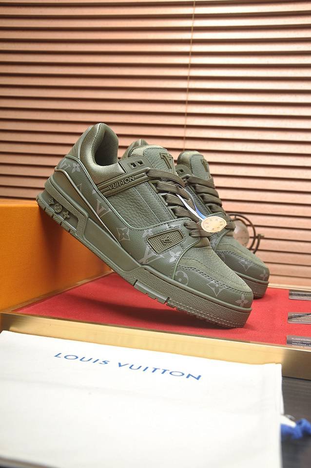 Louis Vuitton LV Trainer Court Sneakers Colorway 16 1133380-16