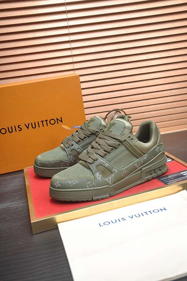 Louis Vuitton LV Trainer Court Sneakers Colorway 16 1133380-16