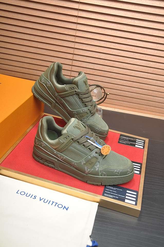 Louis Vuitton LV Trainer Court Sneakers Colorway 16 1133380-16