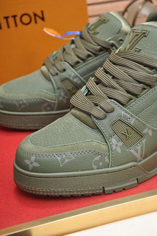 Louis Vuitton LV Trainer Court Sneakers Colorway 16 1133380-16