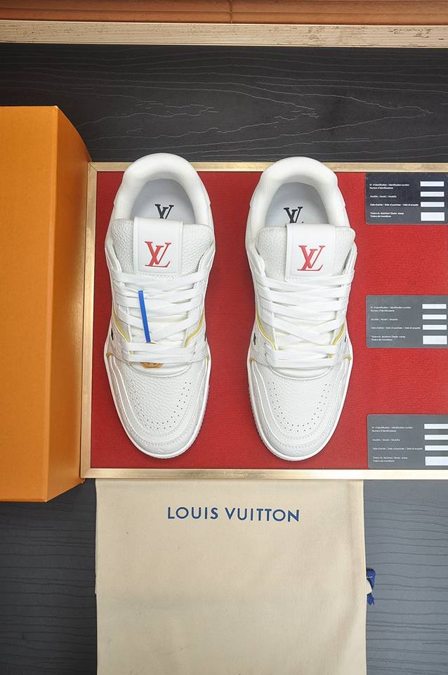 Louis Vuitton LV Trainer Court Sneakers Colorway 13 1133380-13