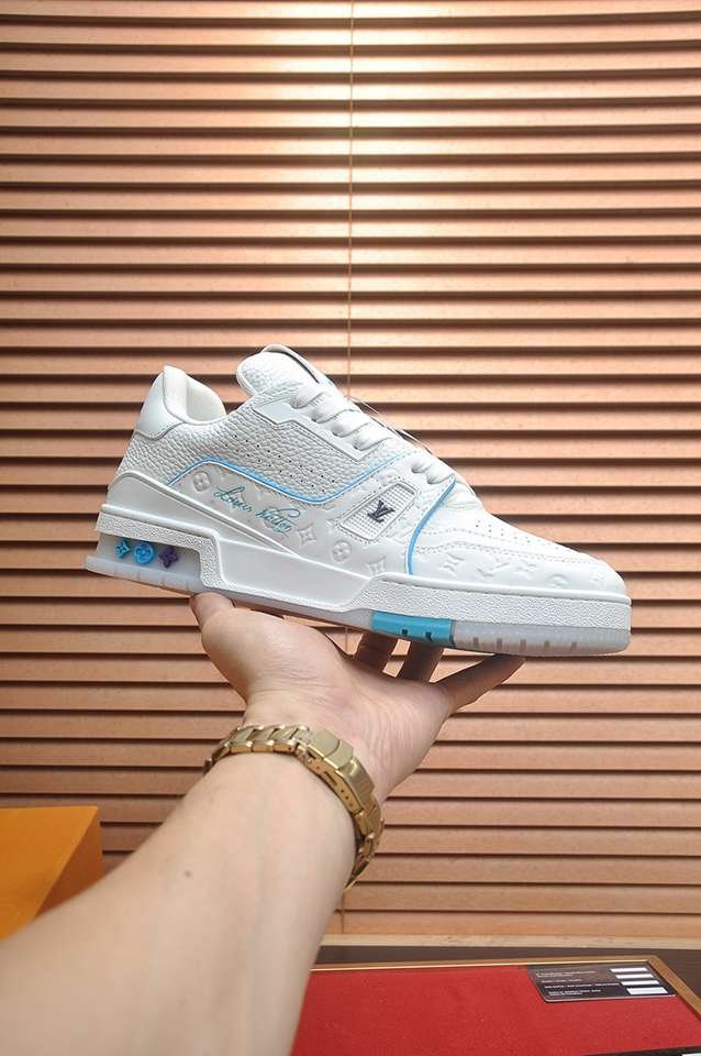 Louis Vuitton LV Trainer Court Sneakers Colorway 12 1133380-12