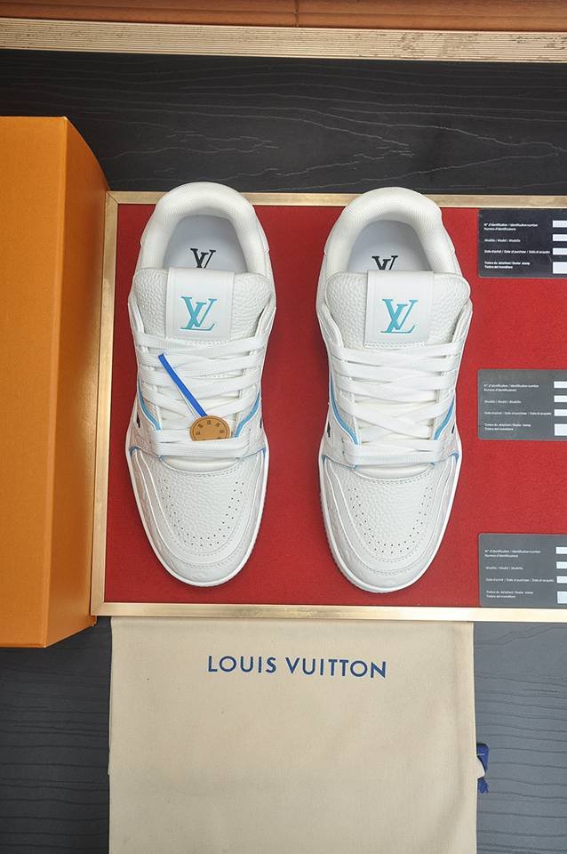 Louis Vuitton LV Trainer Court Sneakers Colorway 12 1133380-12