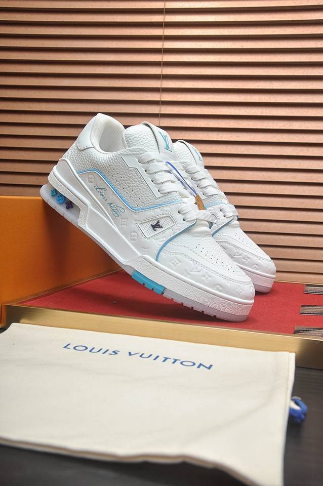 Louis Vuitton LV Trainer Court Sneakers Colorway 12 1133380-12