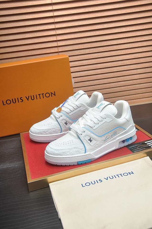 Louis Vuitton LV Trainer Court Sneakers Colorway 12 1133380-12