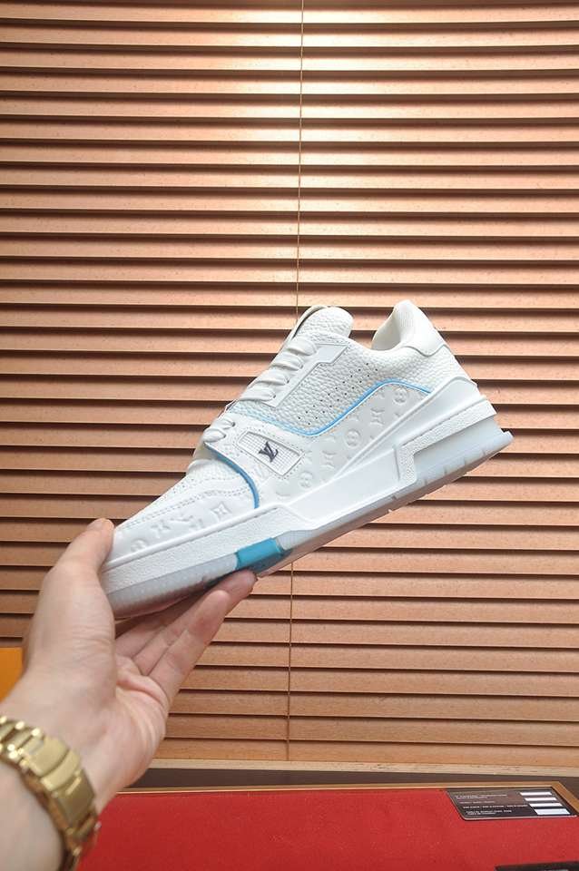 Louis Vuitton LV Trainer Court Sneakers Colorway 12 1133380-12