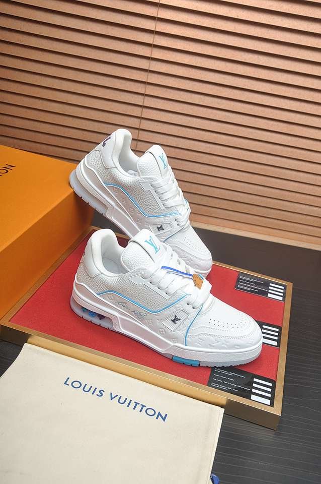 Louis Vuitton LV Trainer Court Sneakers Colorway 12 1133380-12