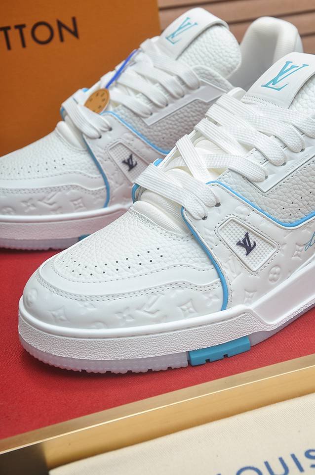 Louis Vuitton LV Trainer Court Sneakers Colorway 12 1133380-12