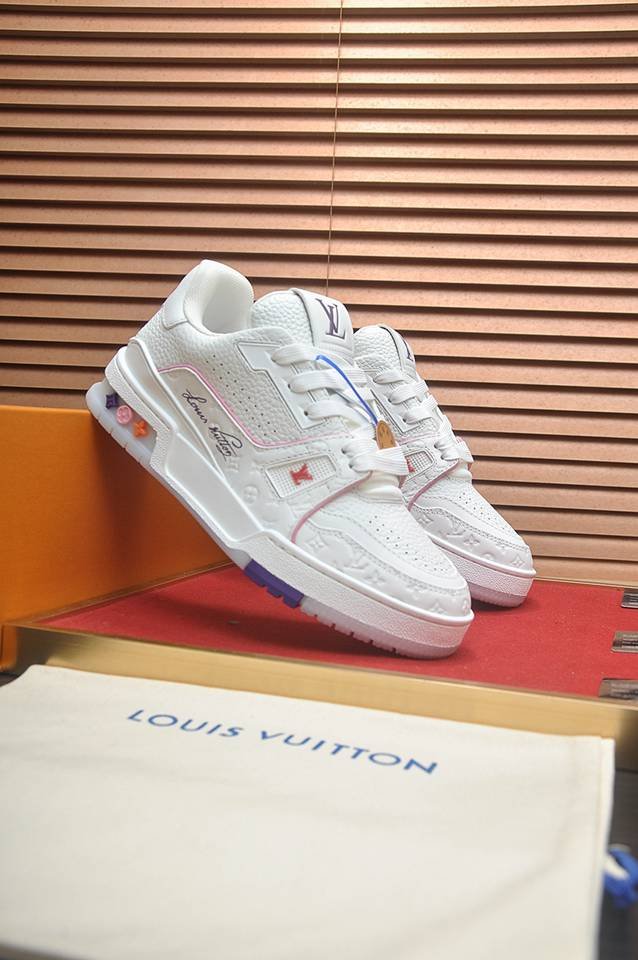 Louis Vuitton LV Trainer Court Sneakers Colorway 11 1133380-11