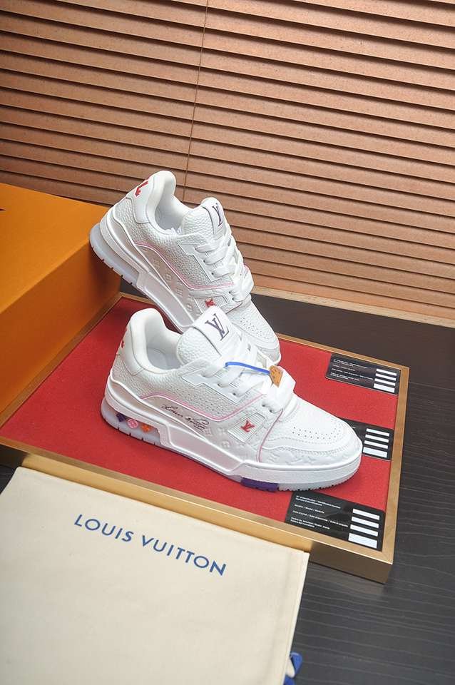 Louis Vuitton LV Trainer Court Sneakers Colorway 11 1133380-11