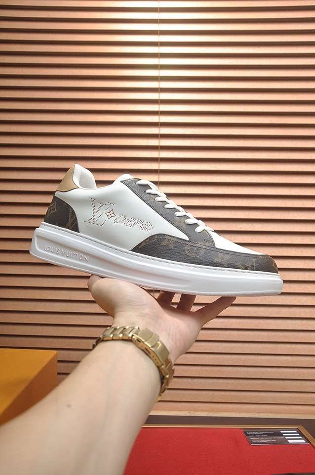 Louis Vuitton Men's LV Monogram Court Sneakers Colorway 7 1133340-7