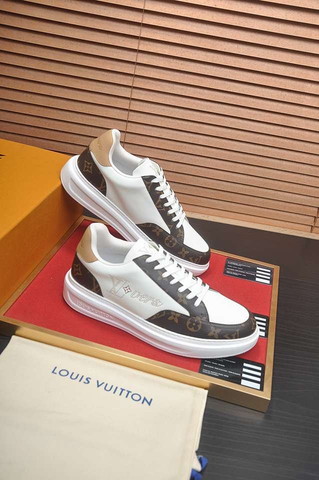 Louis Vuitton Men’s LV Monogram Court Sneakers Colorway 7 1133340-7