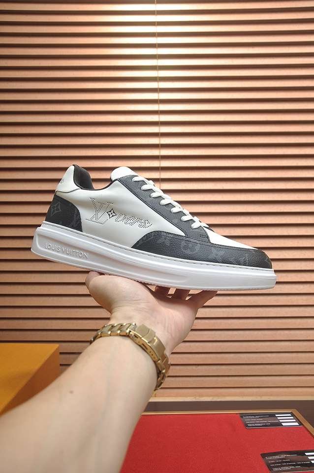 Louis Vuitton Men's LV Monogram Court Sneakers Colorway 6 1133340-6