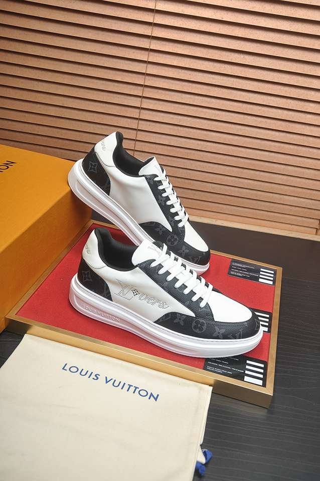 Louis Vuitton Men’s LV Monogram Court Sneakers Colorway 6 1133340-6