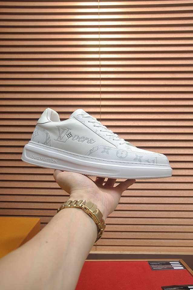 Louis Vuitton Men's LV Monogram Court Sneakers Colorway 5 1133340-5