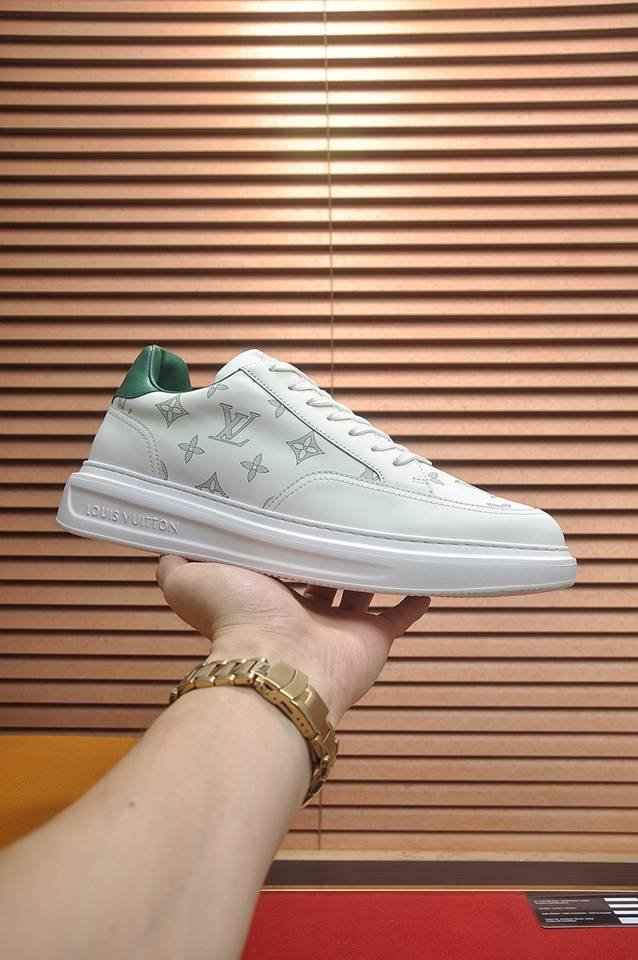 Louis Vuitton Men's LV Monogram Court Sneakers Colorway 3 1133340-3