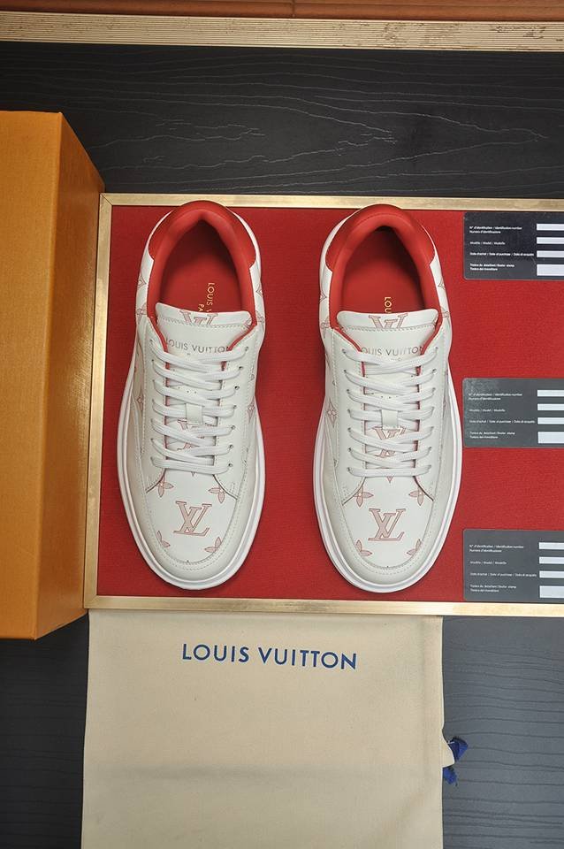 Louis Vuitton Men’s LV Monogram Court Sneakers Colorway 1 1133340-1