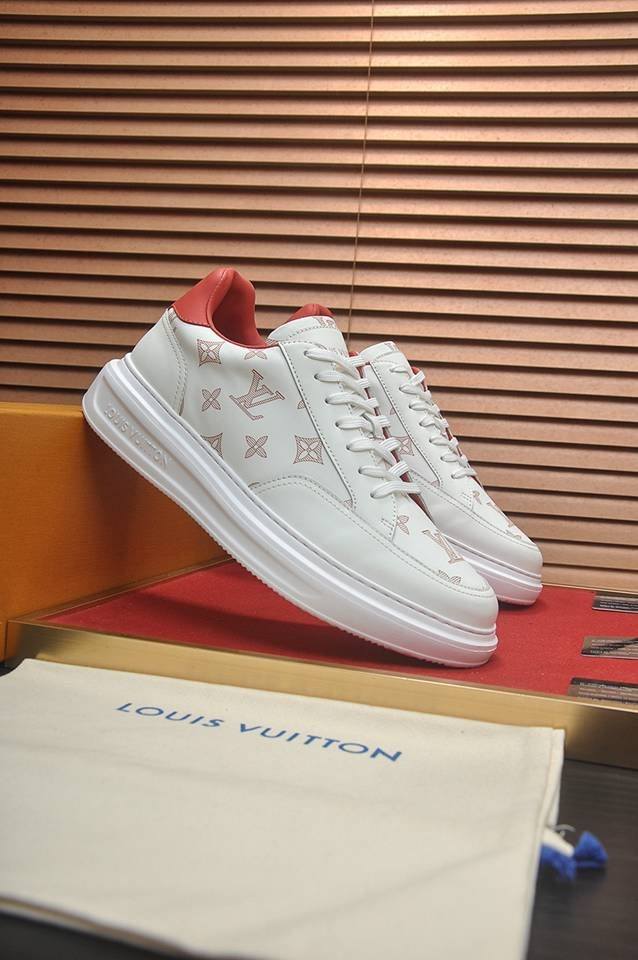 Louis Vuitton Men’s LV Monogram Court Sneakers Colorway 1 1133340-1
