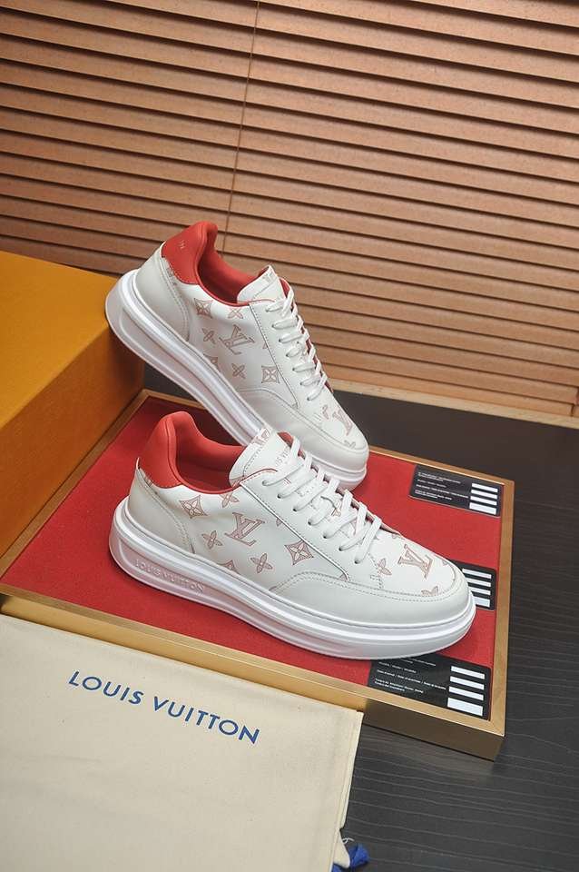 Louis Vuitton Men’s LV Monogram Court Sneakers Colorway 1 1133340-1