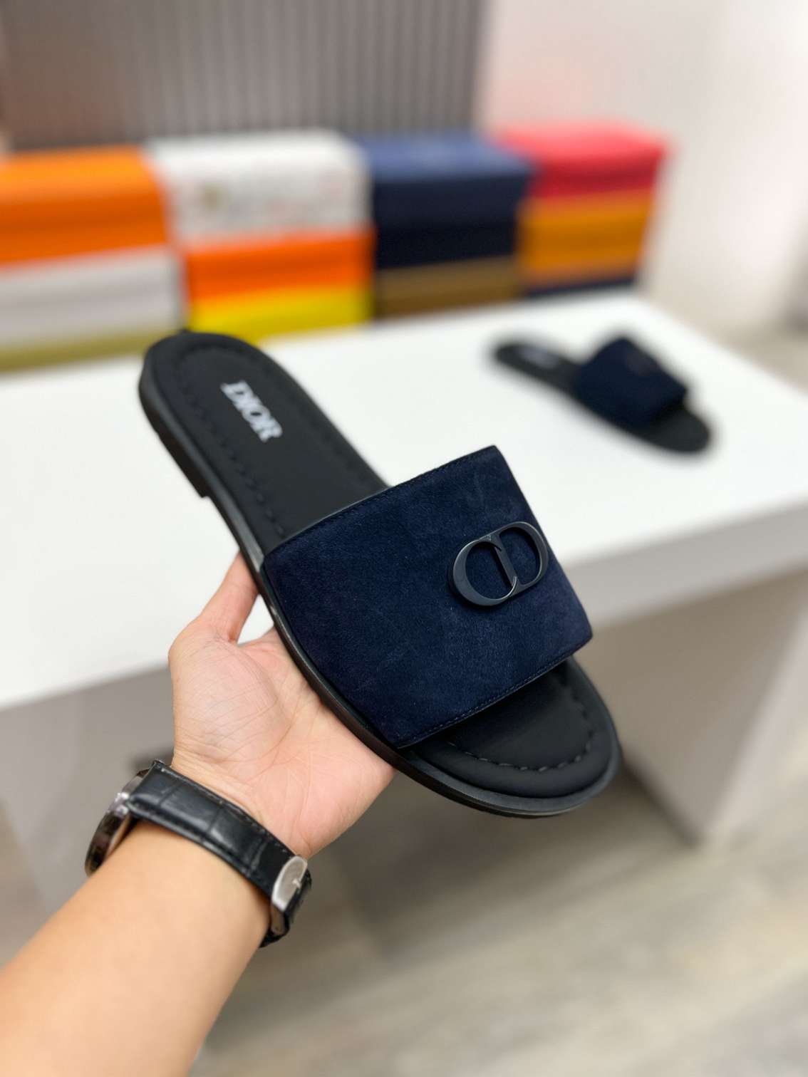 Men’s Sandals & Slides Men’s DIOR Size39-45 Slides Colorway 15 1628190-15