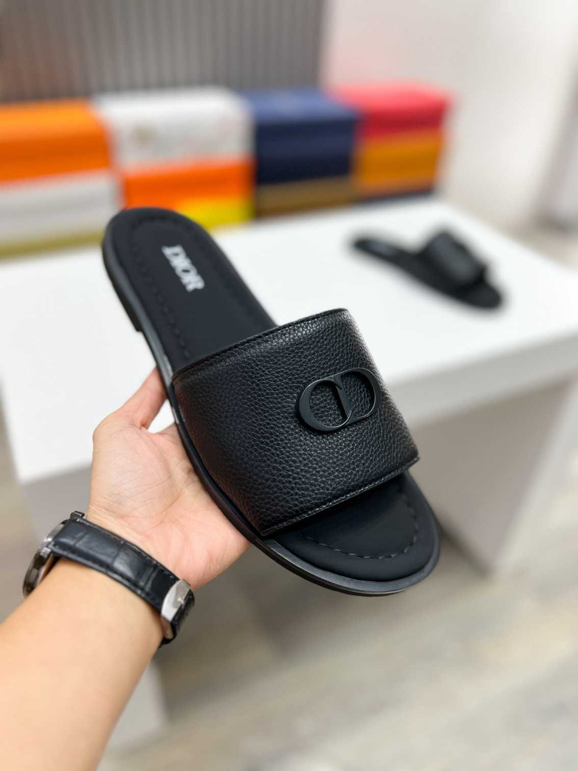 Men’s Sandals & Slides Men’s DIOR Size39-45 Slides Colorway 11 1628190-11