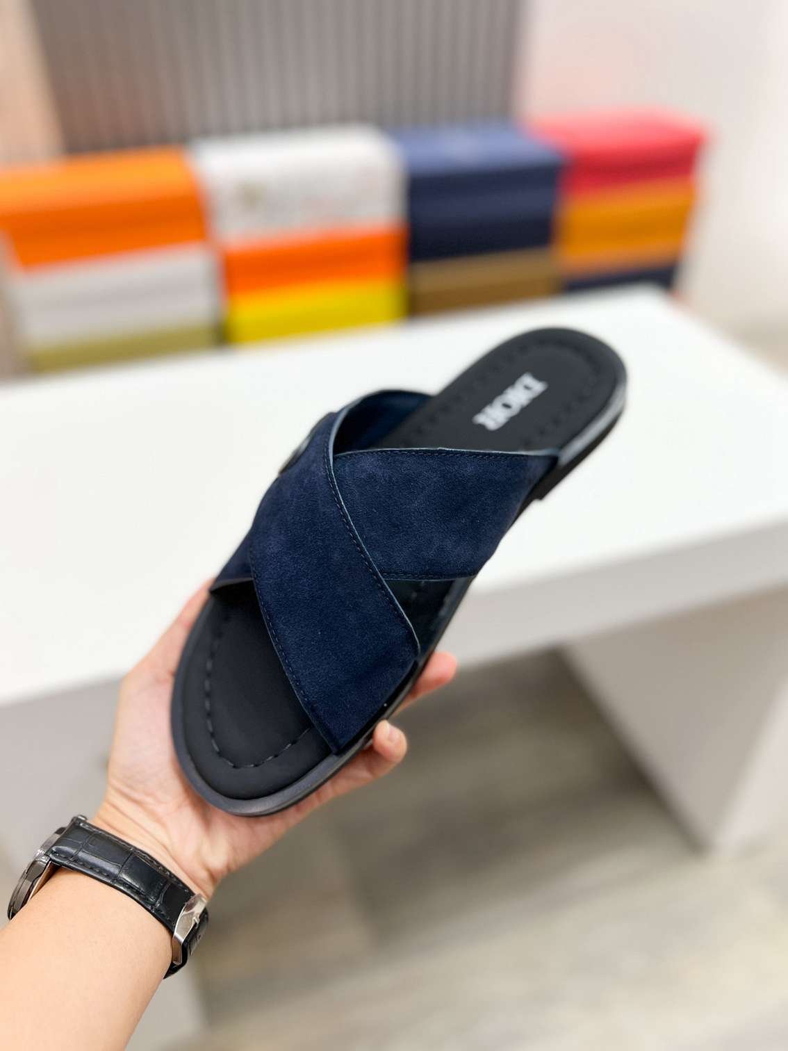 Men’s Sandals & Slides Men’s DIOR Size39-45 Slides Colorway 2 1628190-2