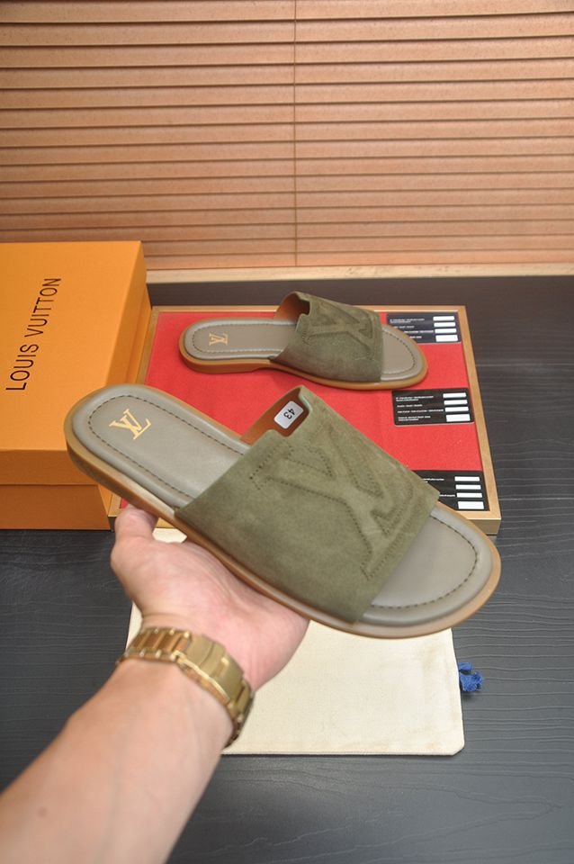 Men’s Sandals & Slides Men’s LV Slides Colorway 26 1133150-26