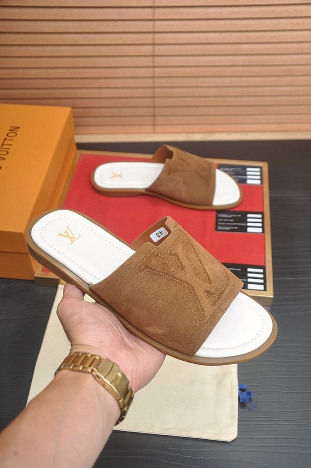 Louis Vuitton Men’s LV Slides Colorway 4 1133150-4
