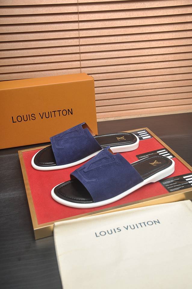 Men’s Sandals & Slides Men’s LV Slides Colorway 24 1133150-24