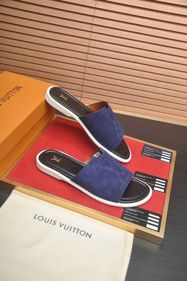 Men’s Sandals & Slides Men’s LV Slides Colorway 24 1133150-24