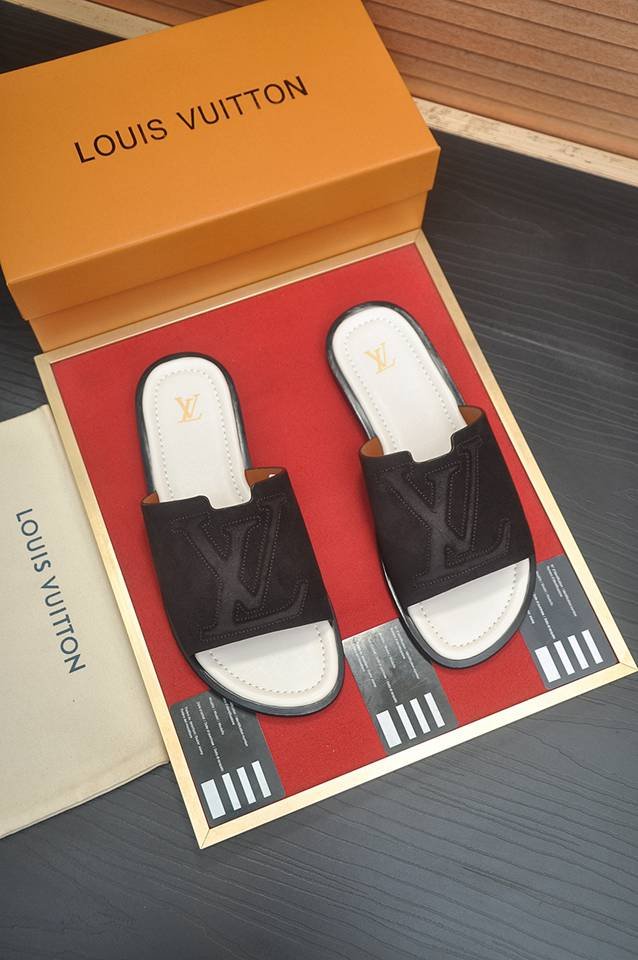 Men’s Sandals & Slides Men’s LV Slides Colorway 22 1133150-22