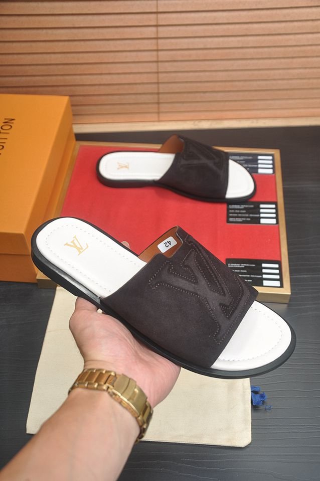 Men’s Sandals & Slides Men’s LV Slides Colorway 22 1133150-22