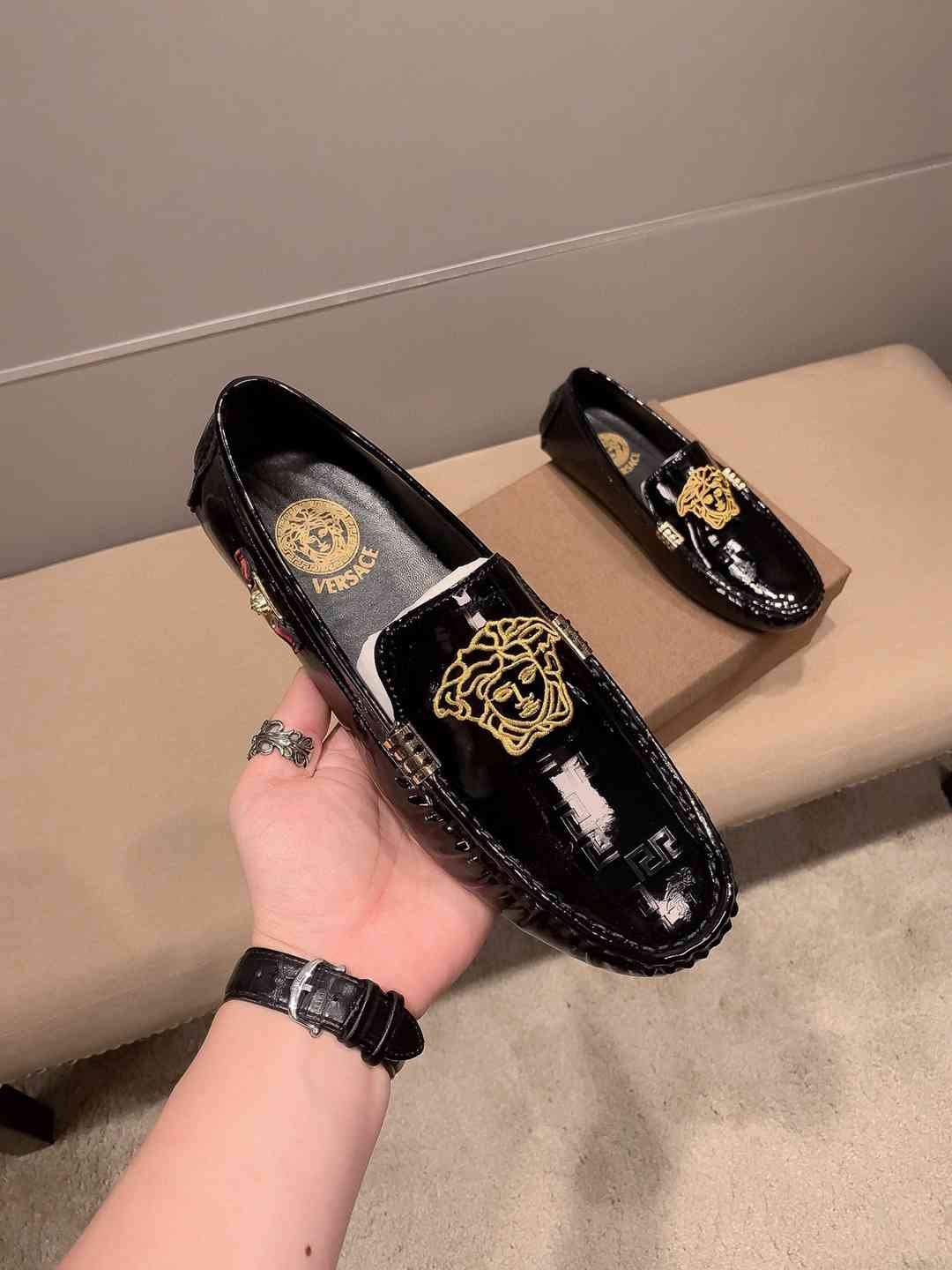 Versace Leather Sneakers 1717220