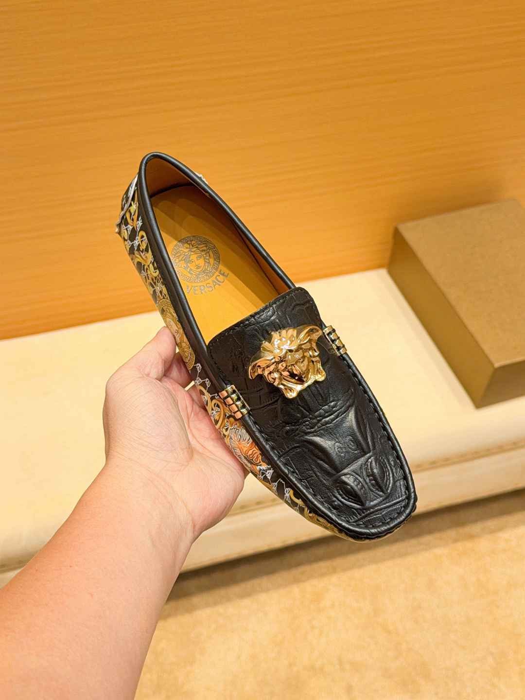 Versace Leather Sneakers 1617220