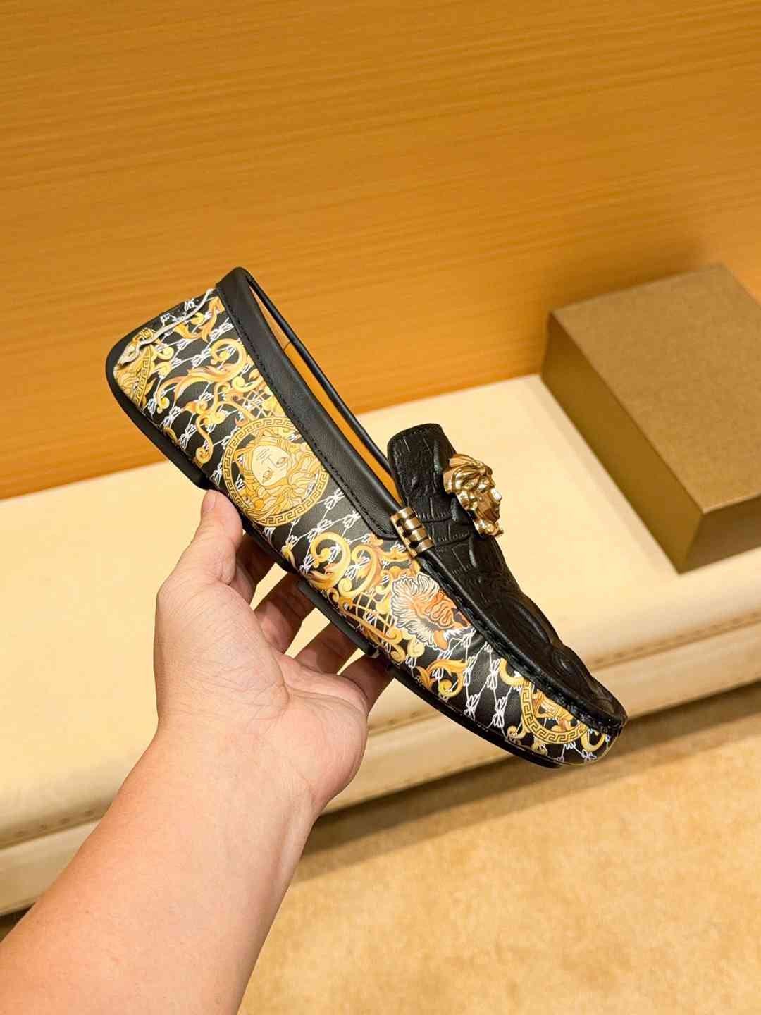 Versace Leather Sneakers 1617220